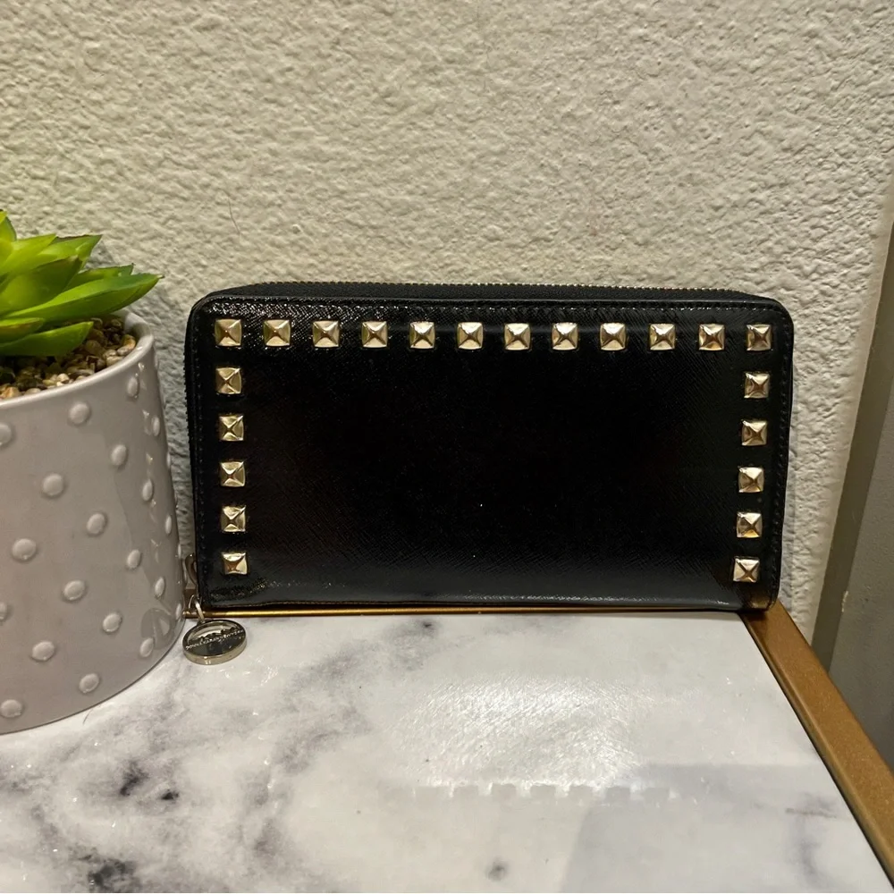 DKNY Studded Wallet - Picture 1 of 9
